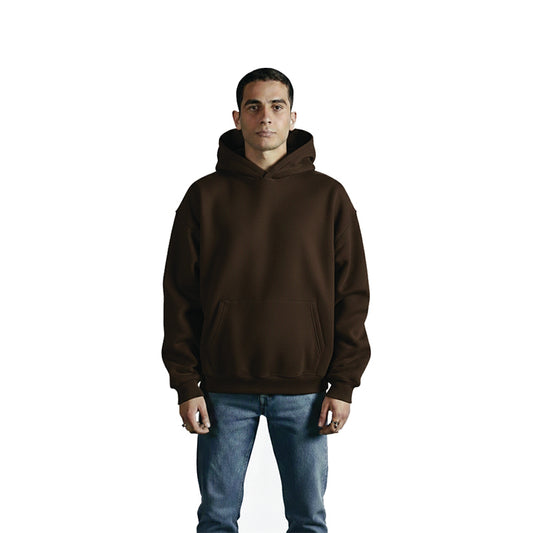 Brown Hoodie Oversize Fit