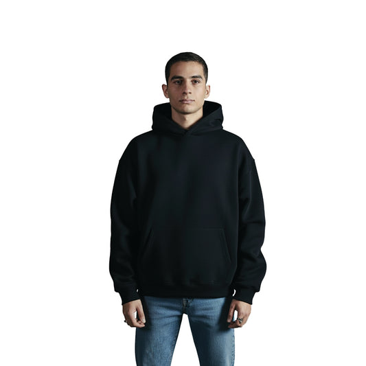 Black Hoodie Oversize Fit